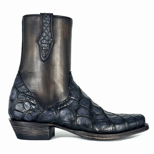 MÁXIMO GRIS AZUL COCODRILO ALLIGATOR NEVADA