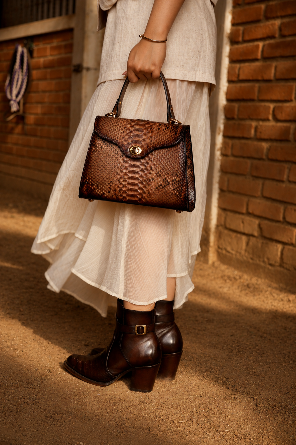 ITZEL COCODILE FUSCUS LADY COFFEE