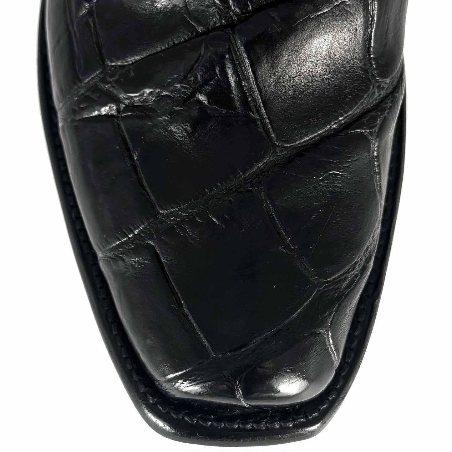 EMMA NEGRO COCODRILO ALLIGATOR NEVADA