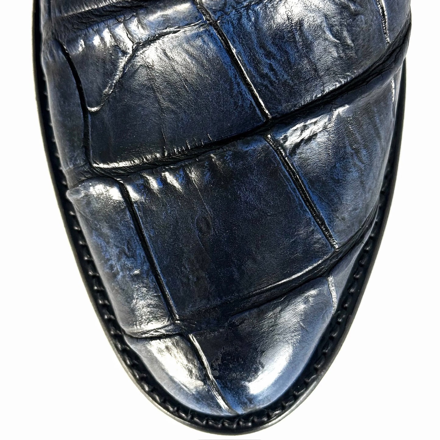 COWBOY AZUL DE COCODRILO ALLIGATOR OVAL
