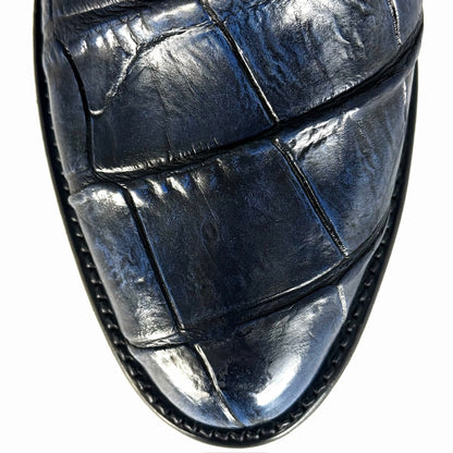 COWBOY AZUL DE COCODRILO ALLIGATOR OVAL