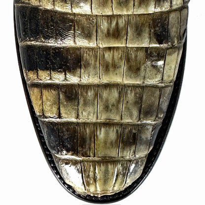 MÁXIMO COLA BELLY ALLIGATOR NATURAL OVAL