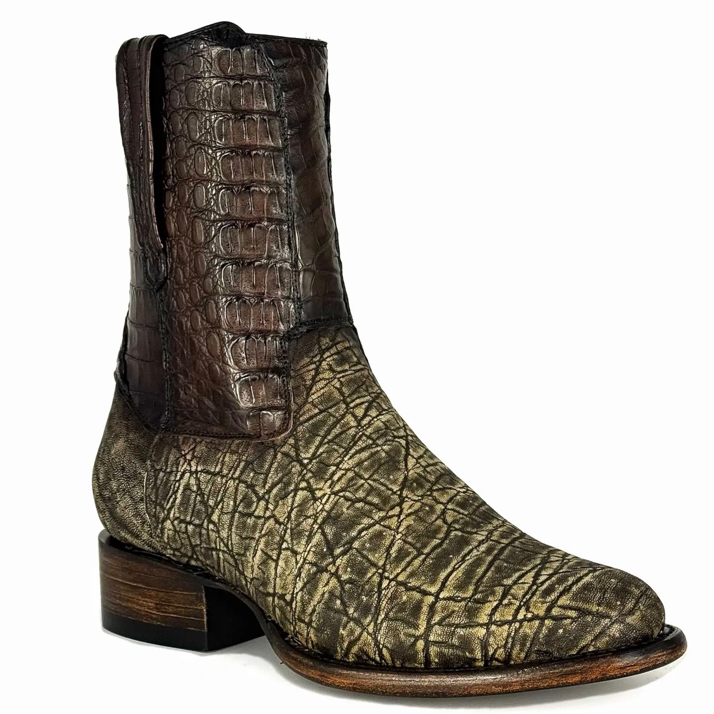 ARTHUR GREEN ELEFANTE & COCODRILO BOOTS OVAL