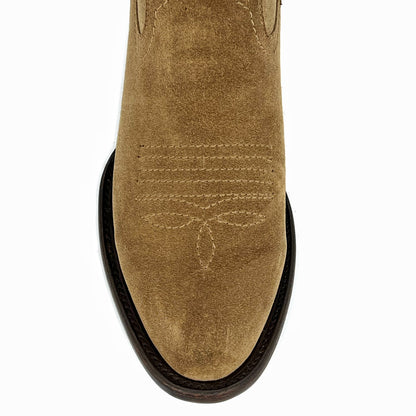 CARLO BROWN PITON BOOTS 