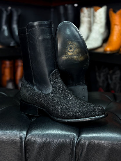 EMMA BROWN PITON BOOTS 