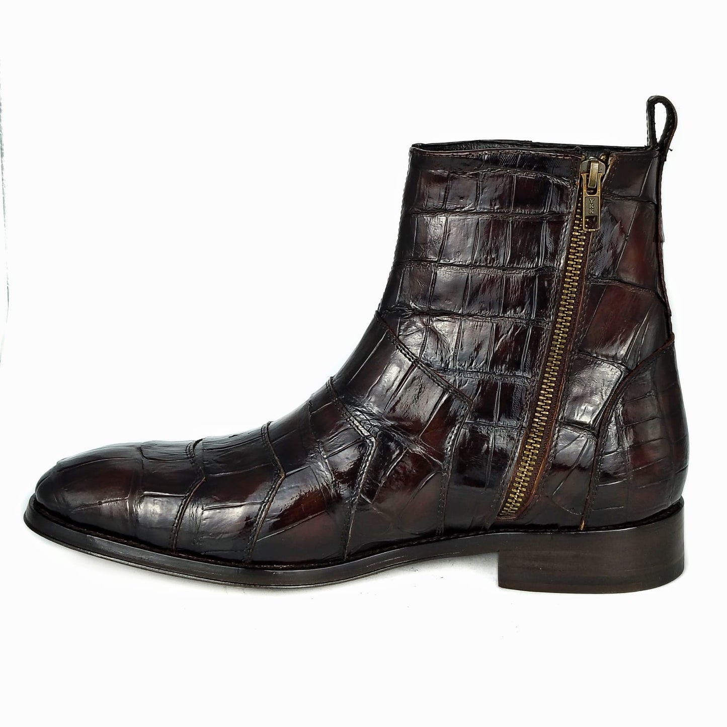 EDWARD DARK BROWN COCODRILO MORELETI