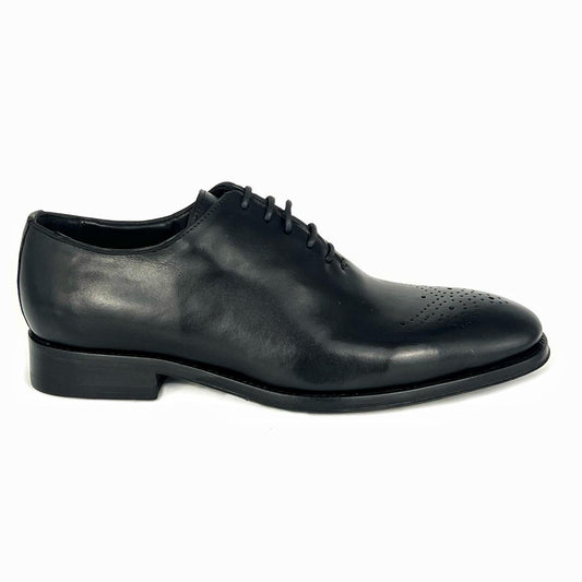 WHOLECUT BLACK LEATHER