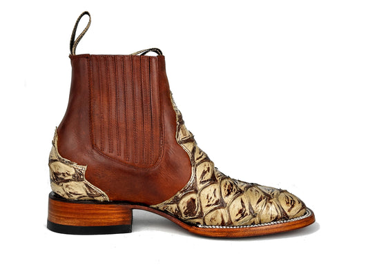 BOTIN BROWN PIRARUCU HORMA BULLDOG