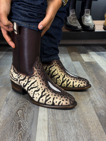 EMMA HIGH MANTARRAYA BOOTS OVAL