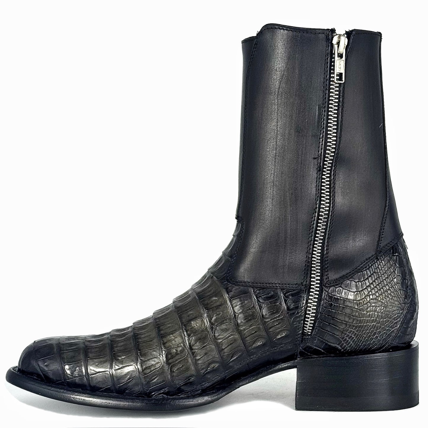ARTHUR GREY COLA COCODRILO BOOTS OVAL