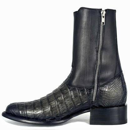 ARTHUR GREY COLA COCODRILO BOOTS OVAL
