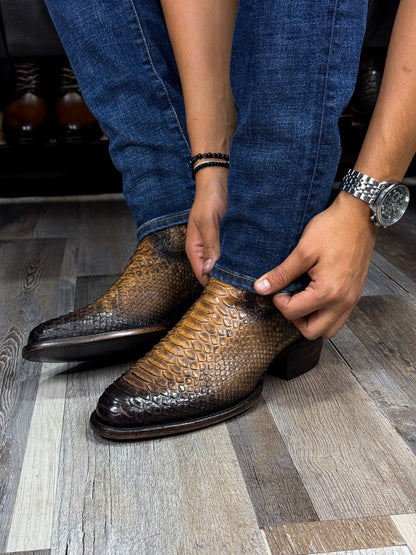 EMMA FULL PITON BOOTS OVAL