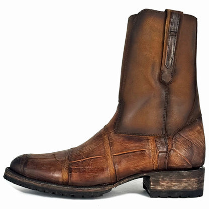 ARTHUR CAFE RUSTICO COCODRILO ALLIGATOR OVAL (TRACK)