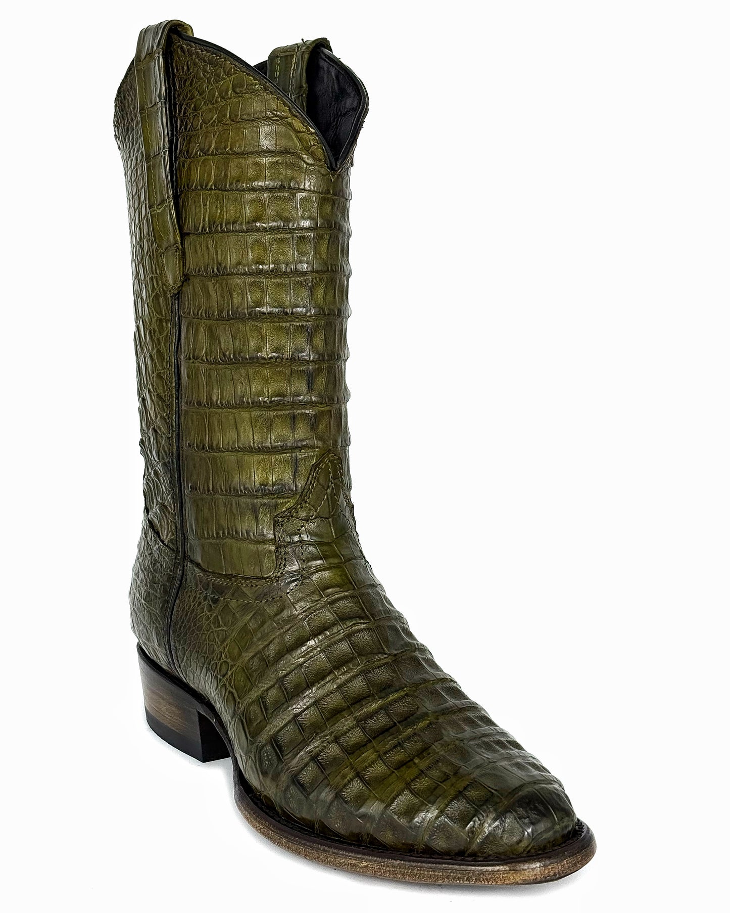COWBOY GREEN FULL COCODRILO FUSCUS OVAL