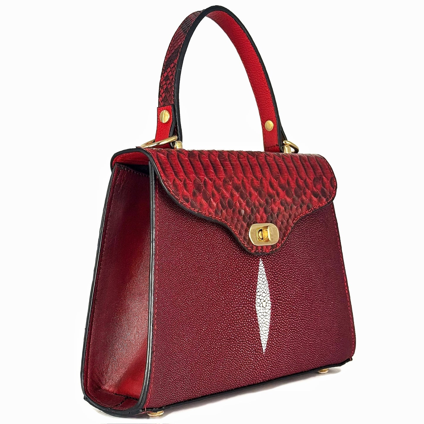BOLSA MANTARRAYA/PITON RED DAMA