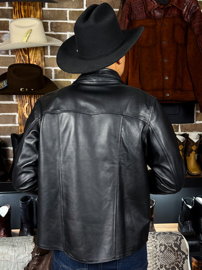 CAMISOLA VAQUERA BLACK BORREGO
