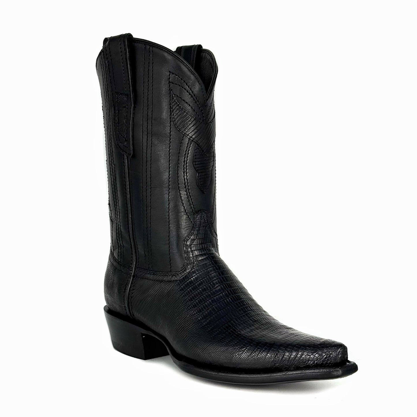 EMMA BROWN LIZARD BOOTS 