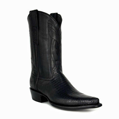 EMMA BROWN LIZARD BOOTS 