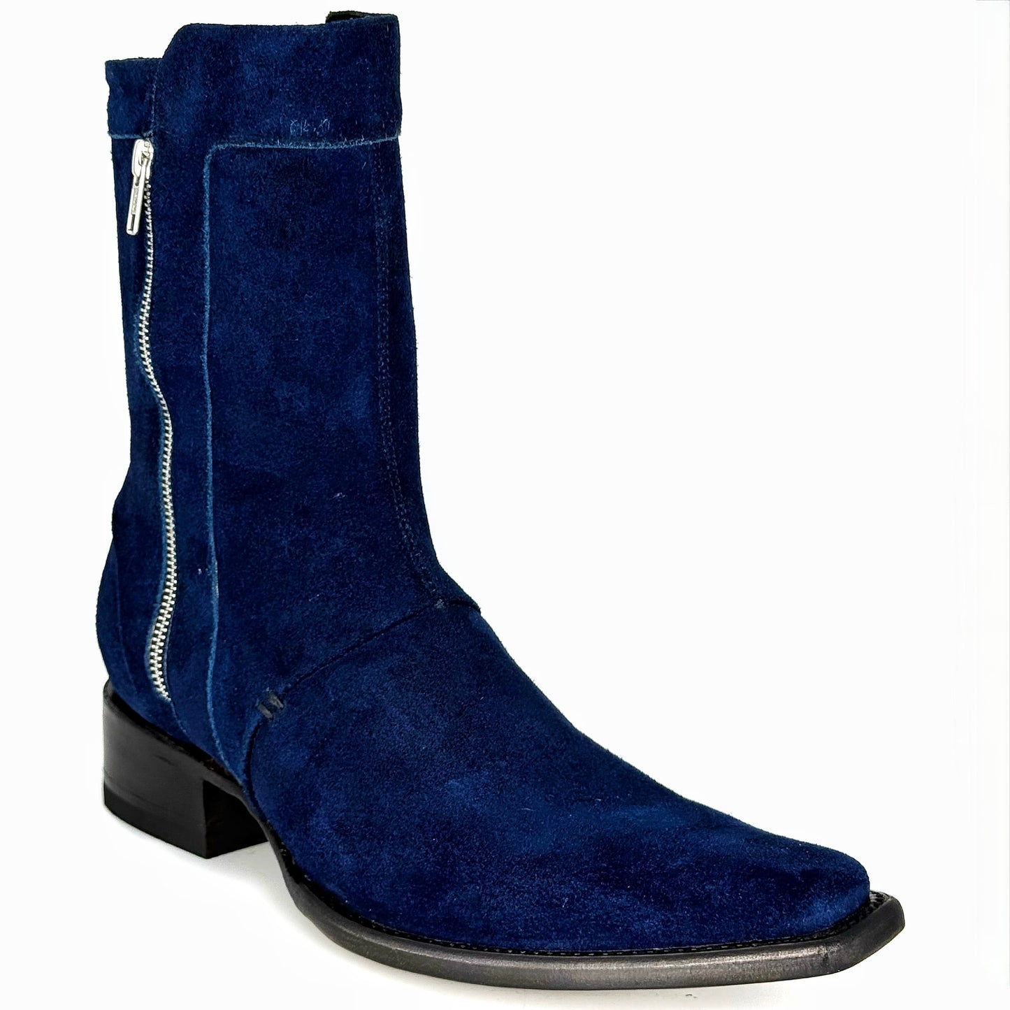 CARLO BROWN PITON BOOTS 
