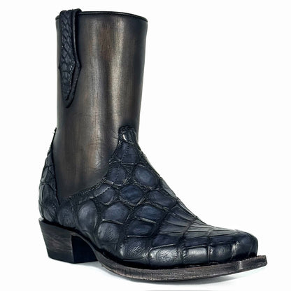 MÁXIMO GRIS AZUL COCODRILO ALLIGATOR NEVADA