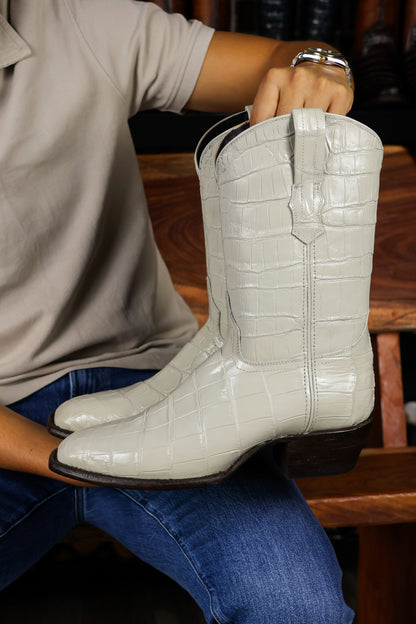 COWBOY HUESO FULL COCODRILO MORELETI FRANCESA
