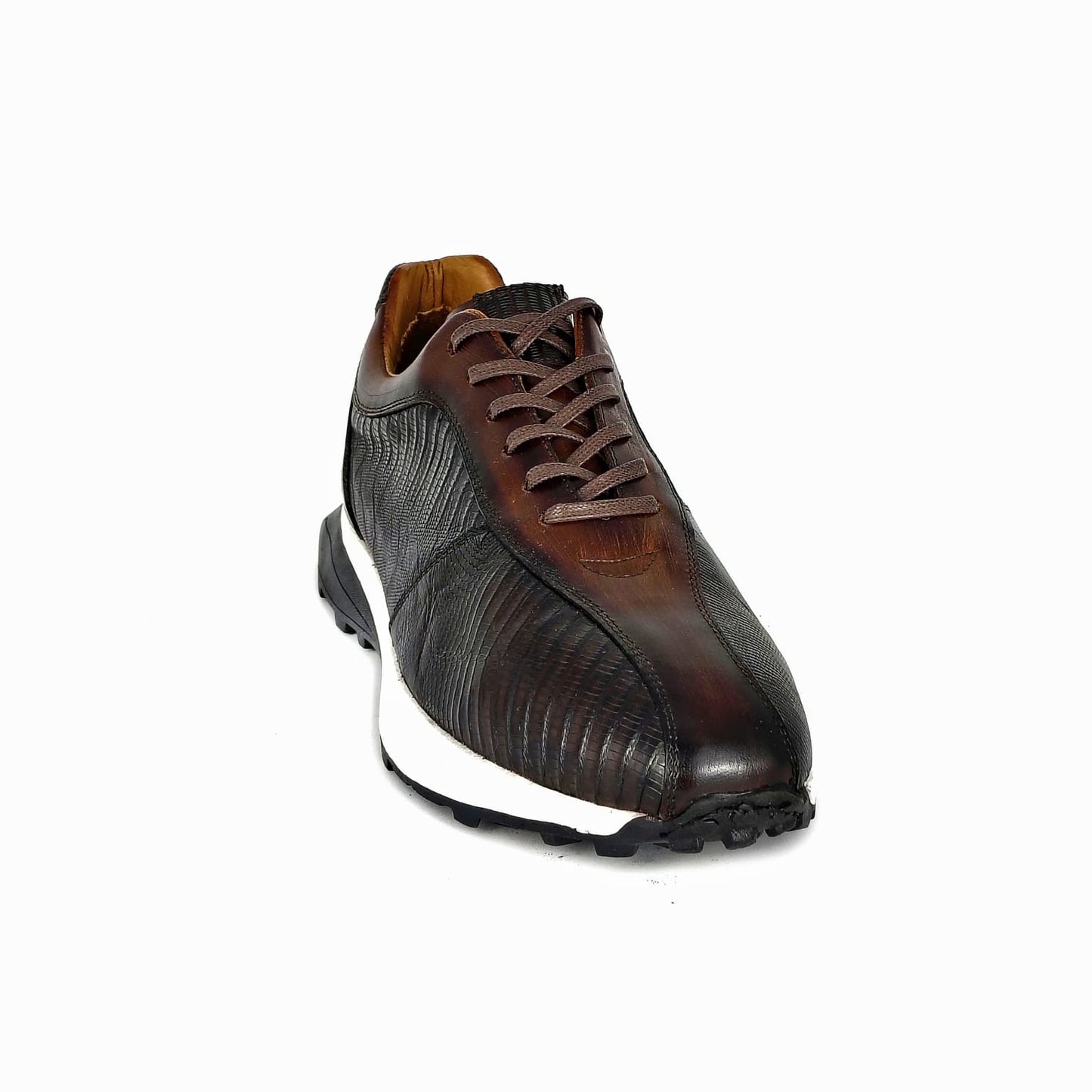 SNEAKER LIZARD DARK BROWN