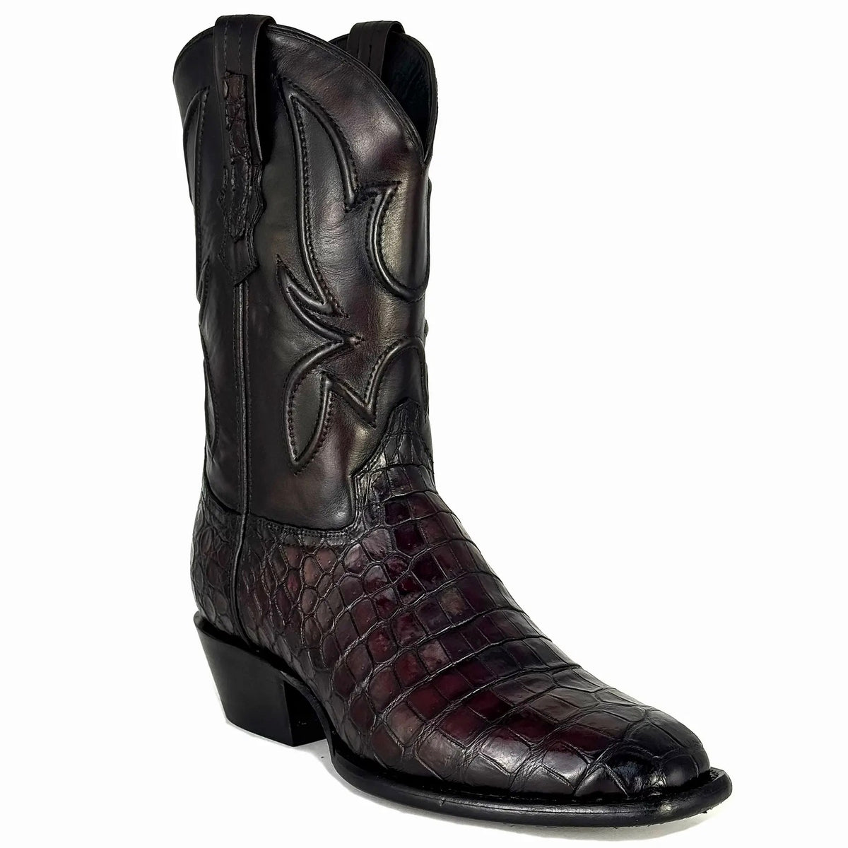 EMMA BROWN PITON BOOTS 