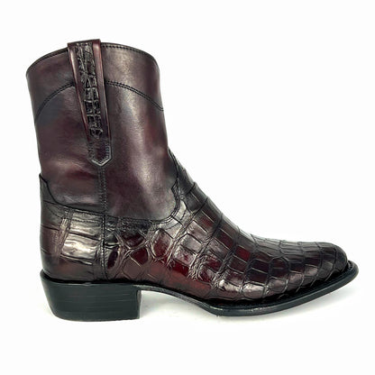 EMMA BROWN PITON BOOTS 