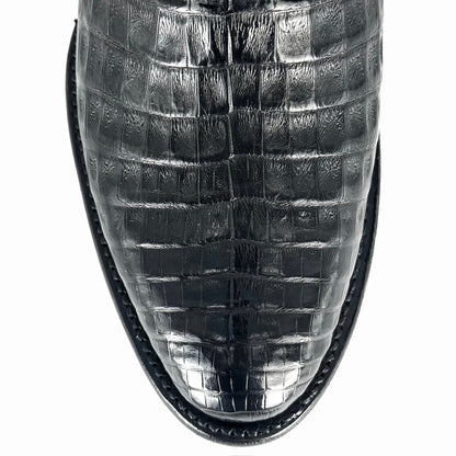 EMMA BLACK FULL COCODRILO FUSCUS OVAL