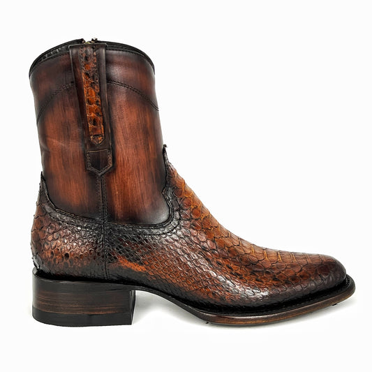 EMMA BROWN PITON BOOTS