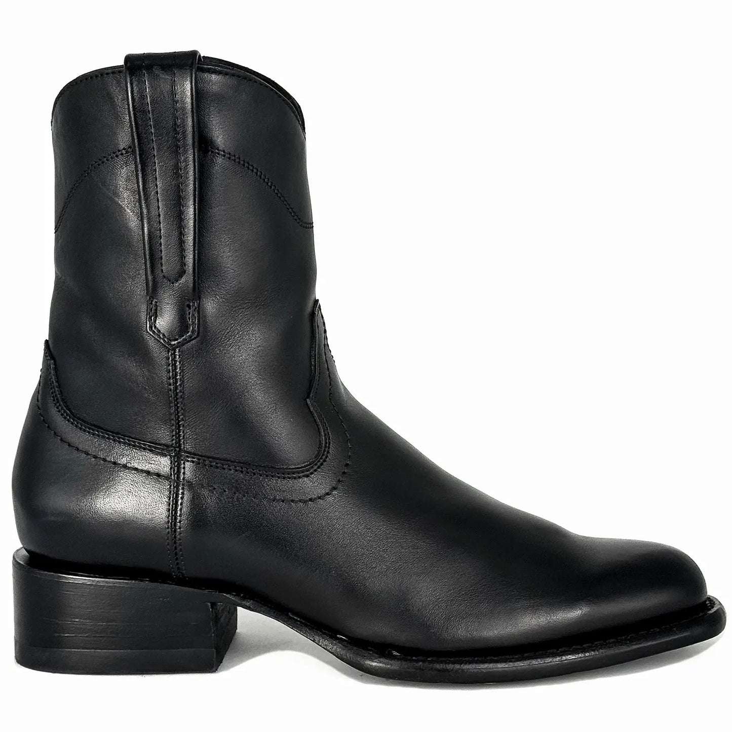 CARLO BROWN PITON BOOTS 