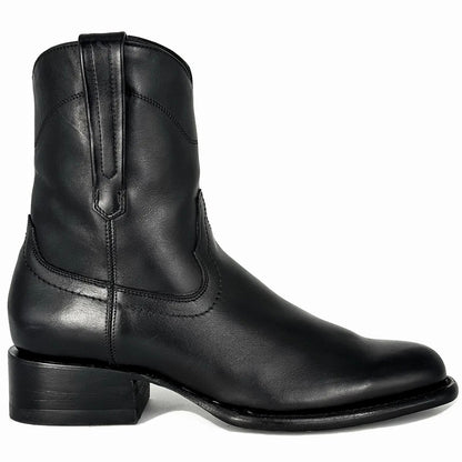 CARLO BROWN PITON BOOTS 
