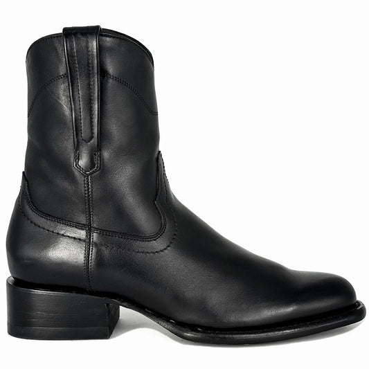 EMMA BLACK BOOTS OVAL