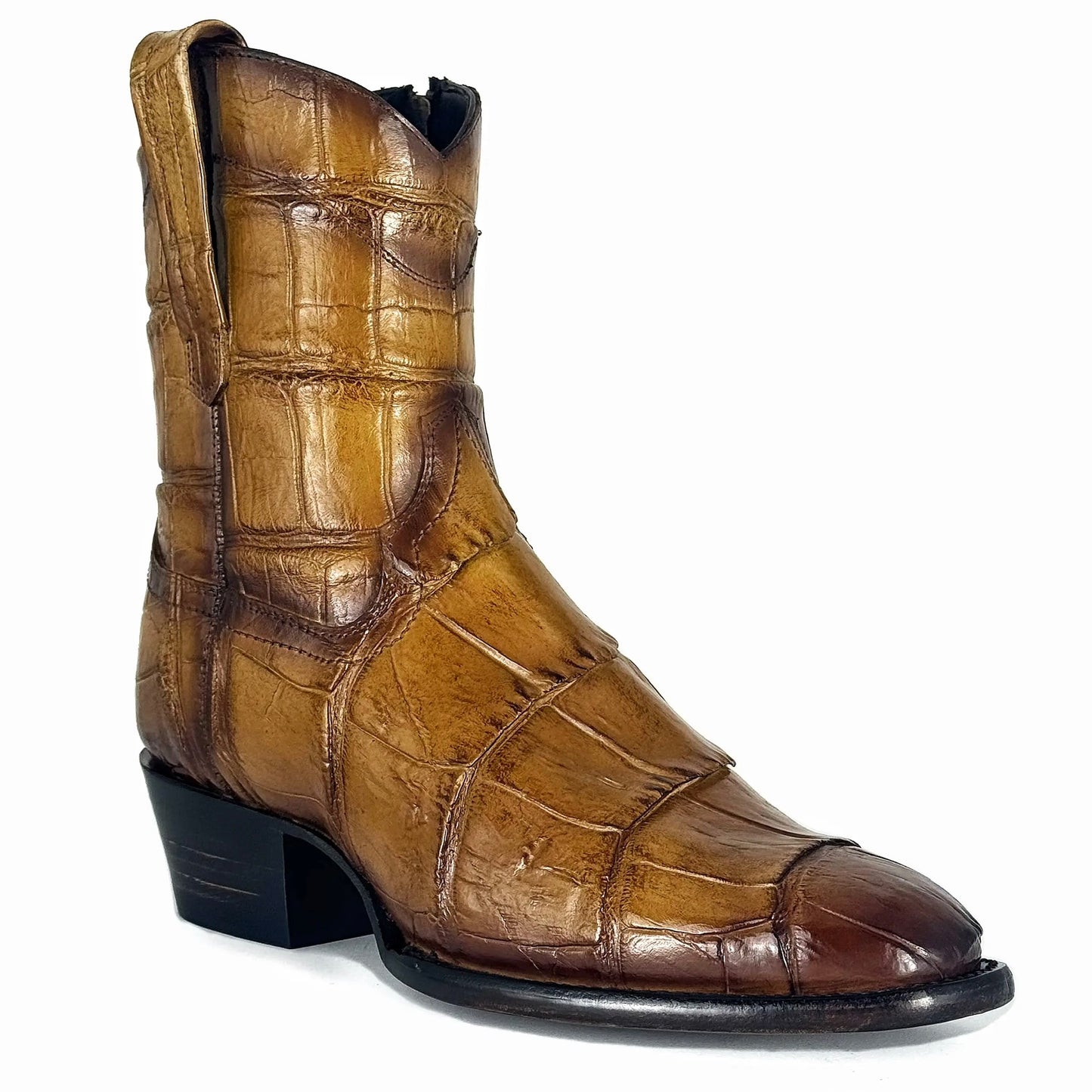 EMMA FULL BEIGE COCODRILO ALLIGATOR FRANCESA