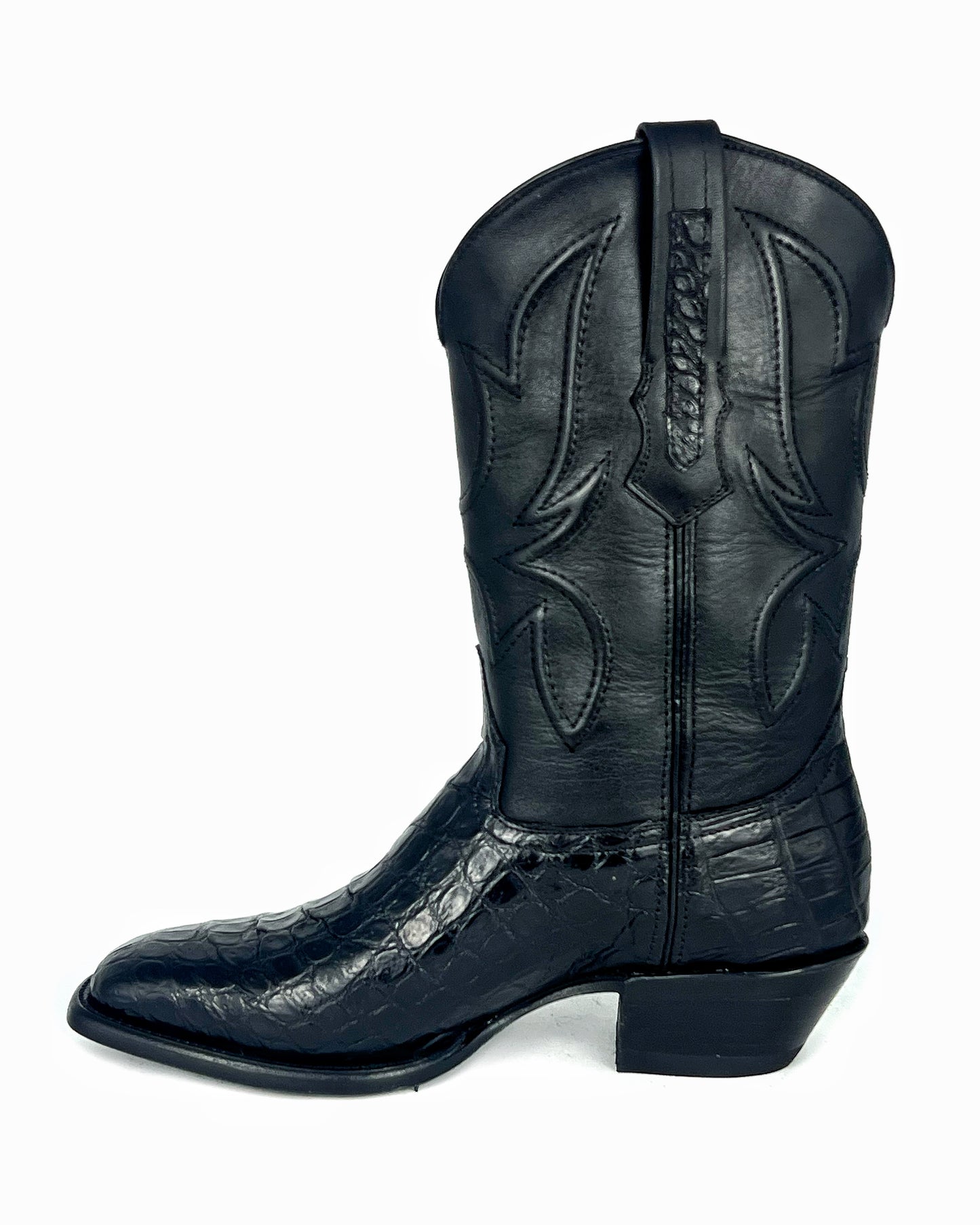 EMMA BROWN PITON BOOTS 