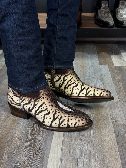 EMMA HIGH MANTARRAYA BOOTS OVAL