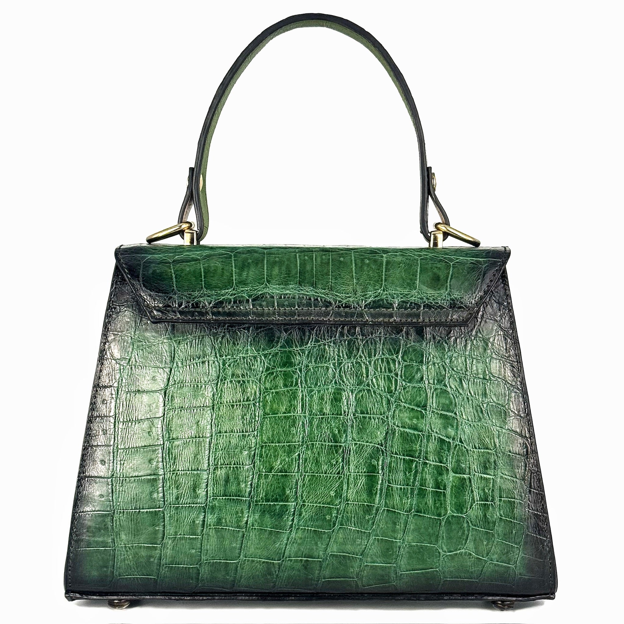 BOLSA COCODRILO GREEN PARA DAMA