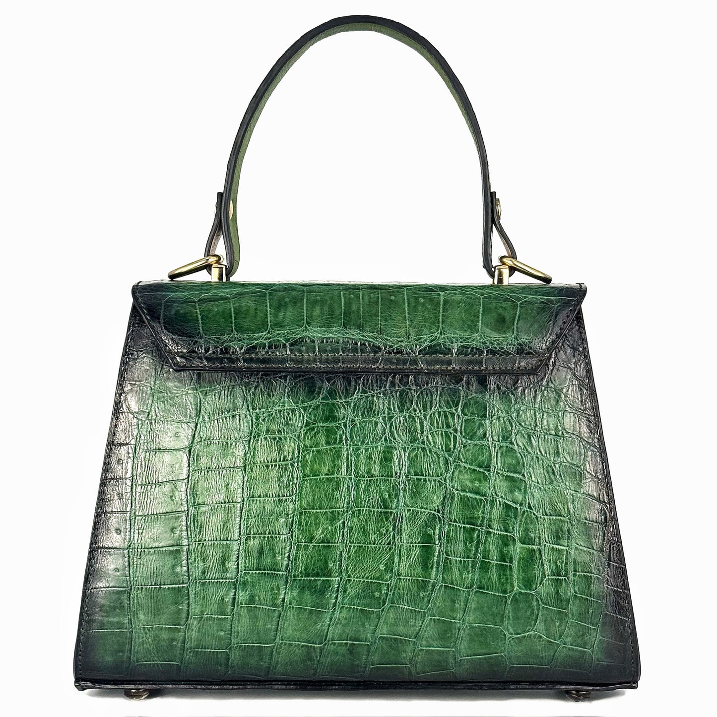 BOLSA COCODRILO GREEN PARA DAMA