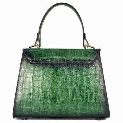 BOLSA COCODRILO GREEN PARA DAMA