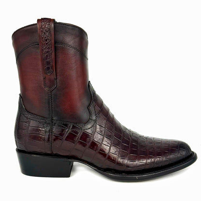 EMMA BROWN PITON BOOTS 