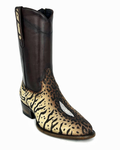 EMMA HIGH MANTARRAYA BOOTS OVAL