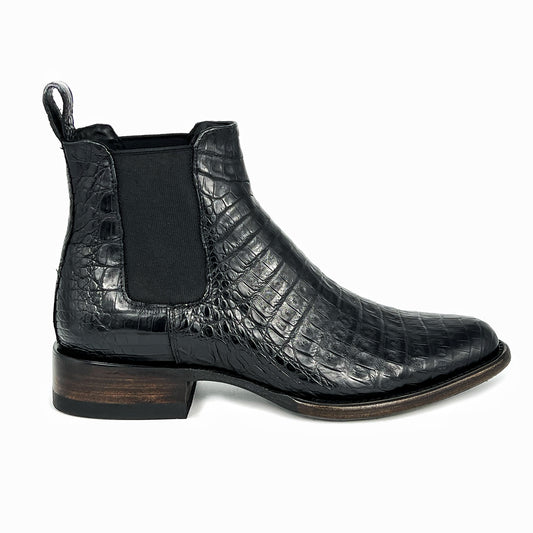 CARLO BROWN PITON BOOTS 