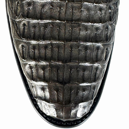 EMMA GRIS FULL COCODRILO FUSCUS OVAL