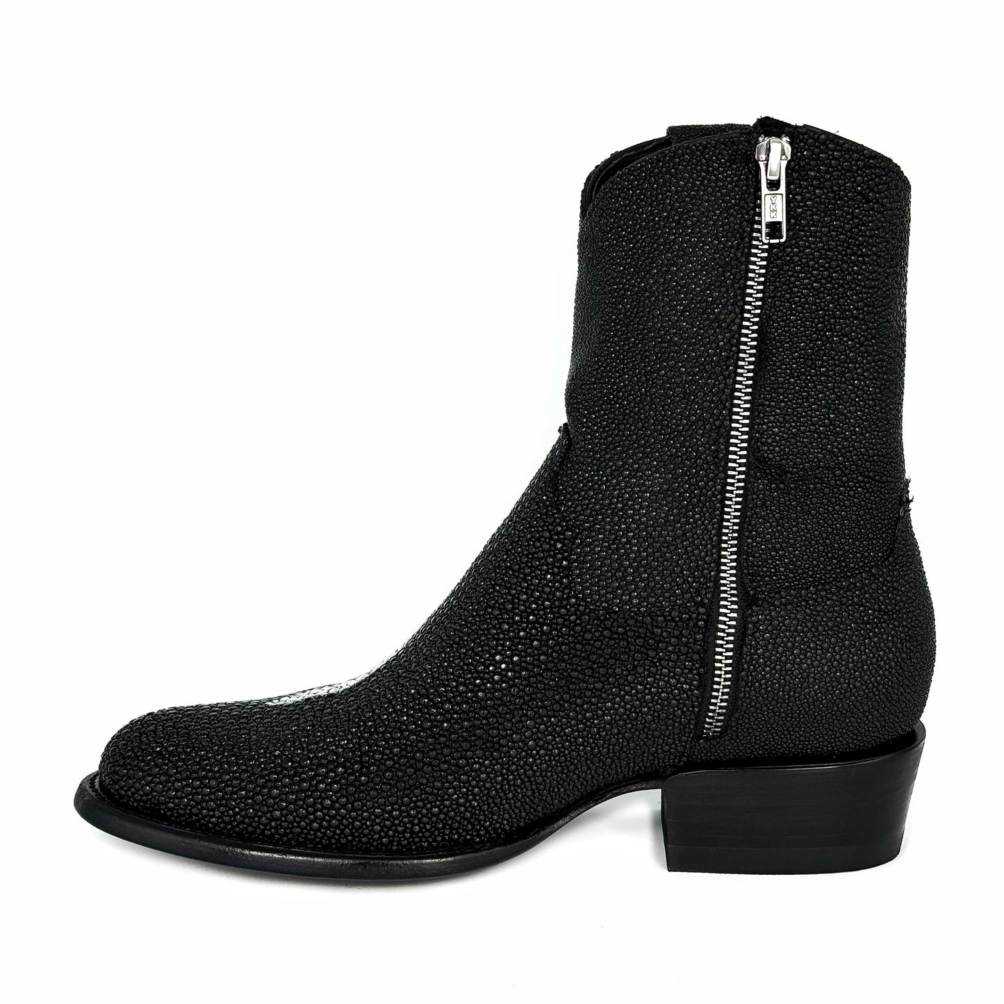 EMMA BLACK FULL MANTARRAYA BOOTS OVAL