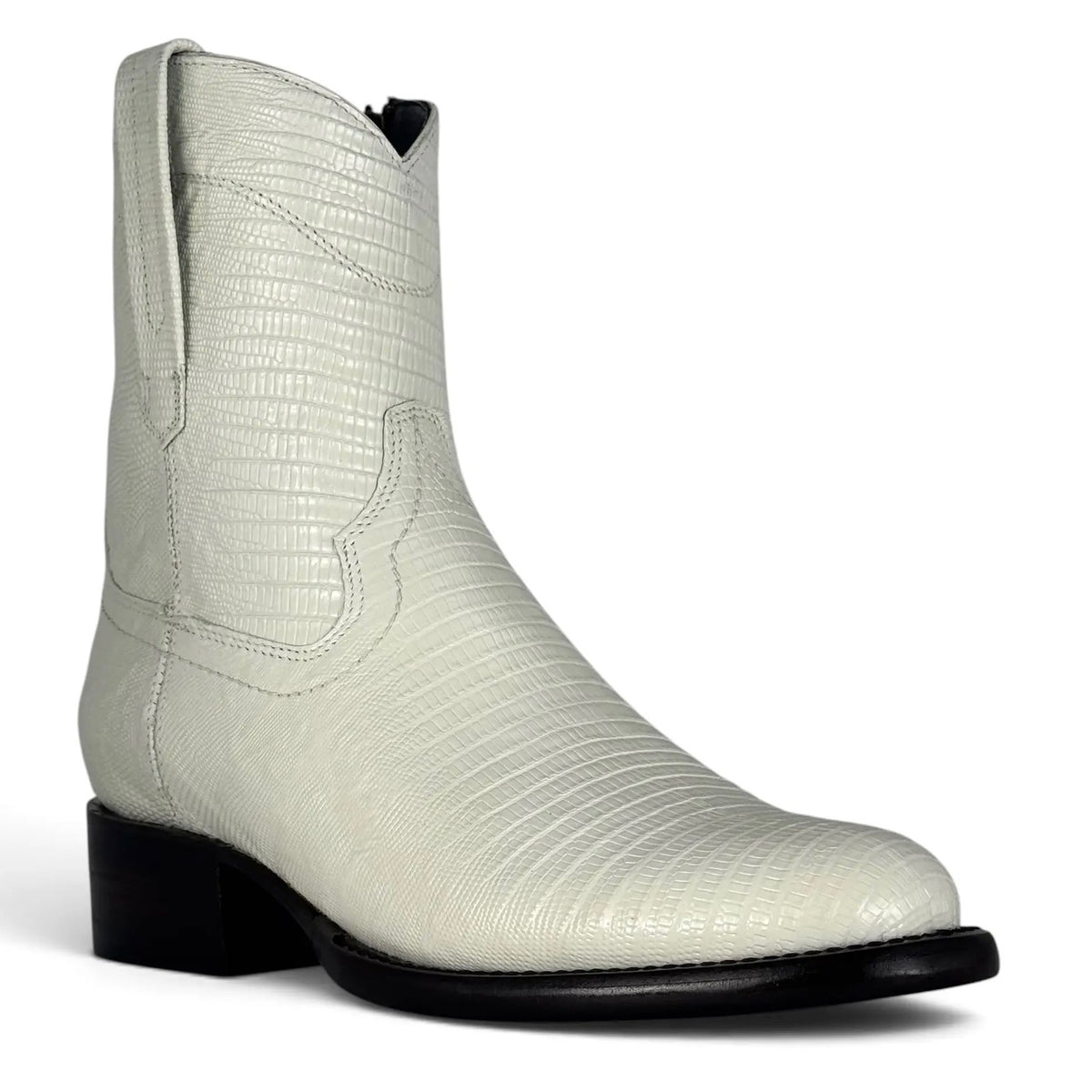 EMMA BLANCA FULL DE LIZARD OVAL