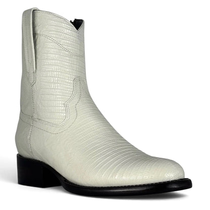 EMMA BLANCA FULL DE LIZARD OVAL