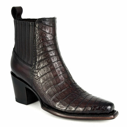 EMMA BROWN PITON BOOTS 