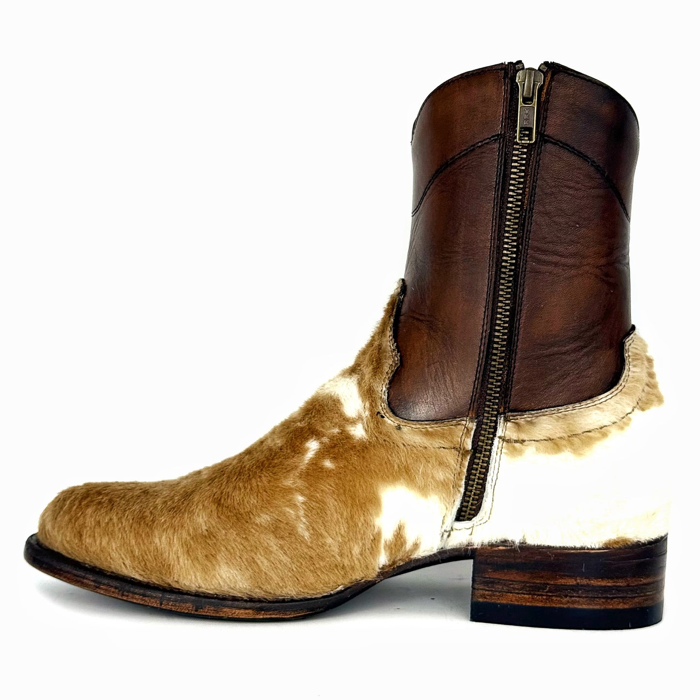 EMMA PELO DE VACA BOOTS OVAL