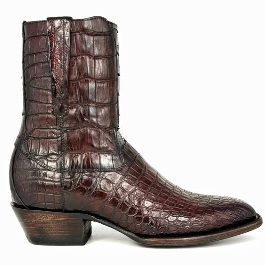 EMMA BROWN PITON BOOTS 