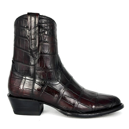 EMMA VINO FULL COCODRILO ALLIGATOR  OVAL